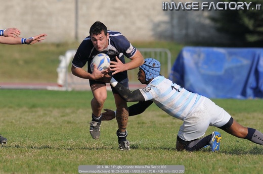 2011-10-16 Rugby Grande Milano-Pro Recco 088